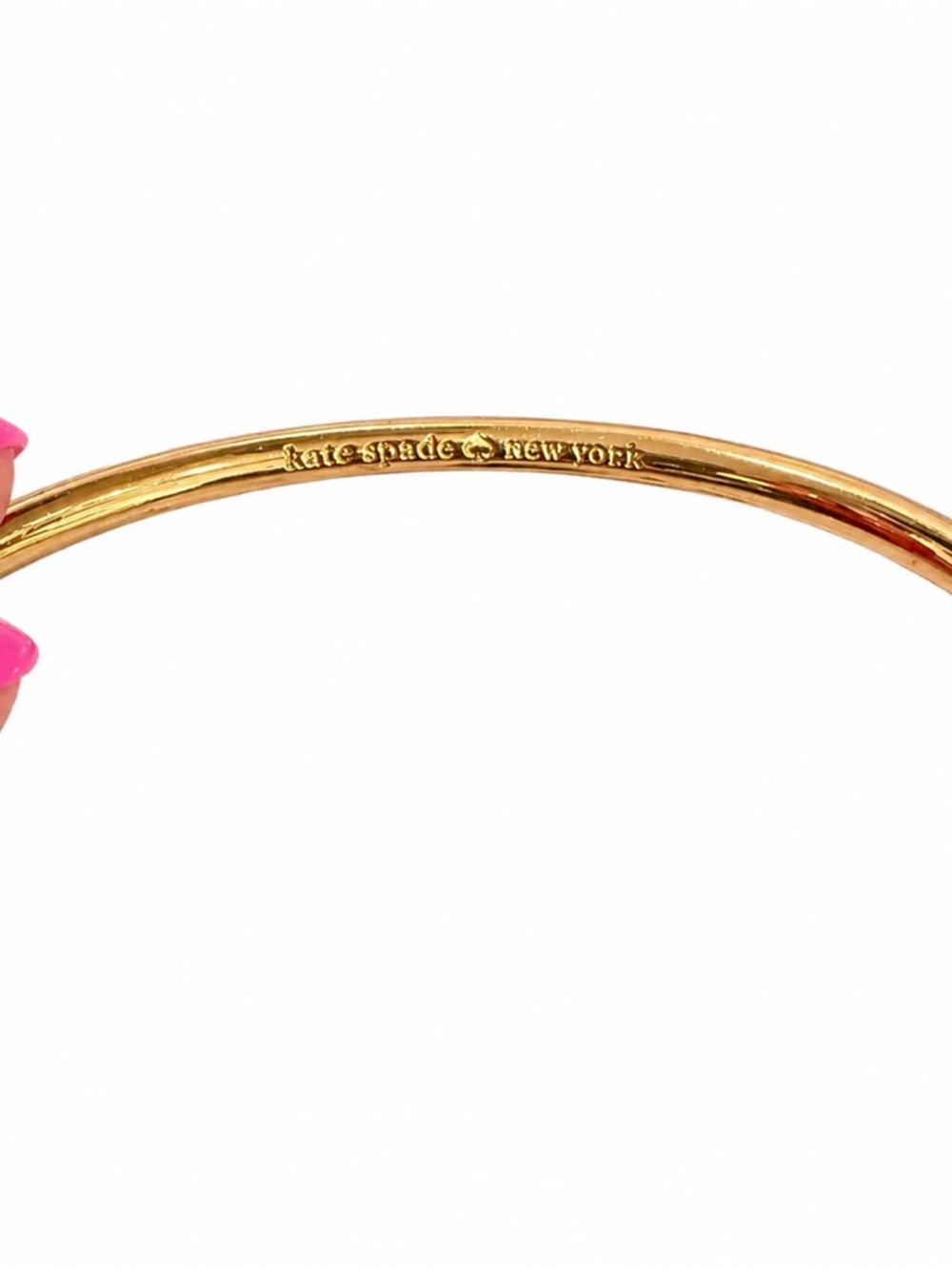 Kate Spade Sailor’s Knot Gold-Tone Hinged Bangle Bracelet - Picture 2 of 4